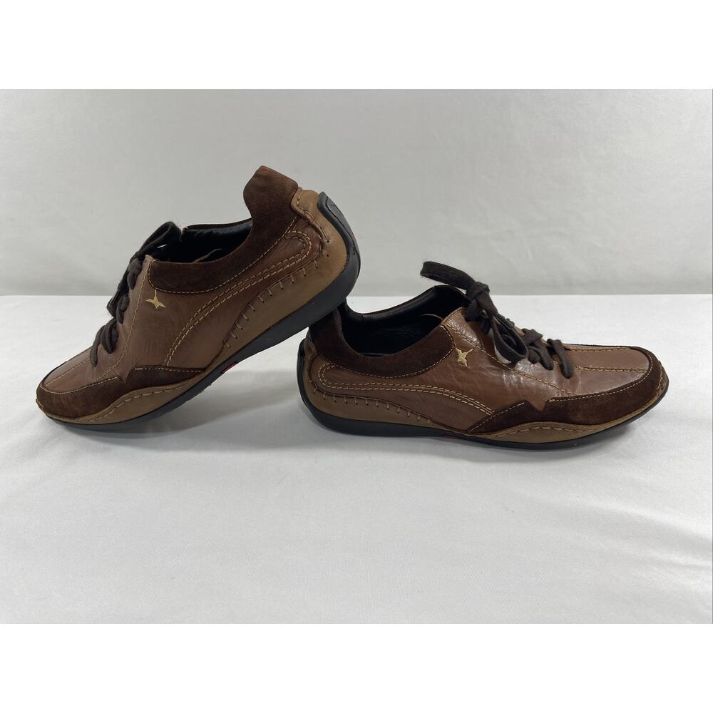 Pikolinos Mens size 42 Hand-Sewn European Walking Shoe Brown Leather. Beautiful